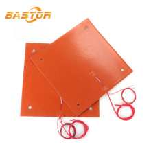 factory 110v High Temperature electric 	heat resistence flexible rubber silicone heating mat